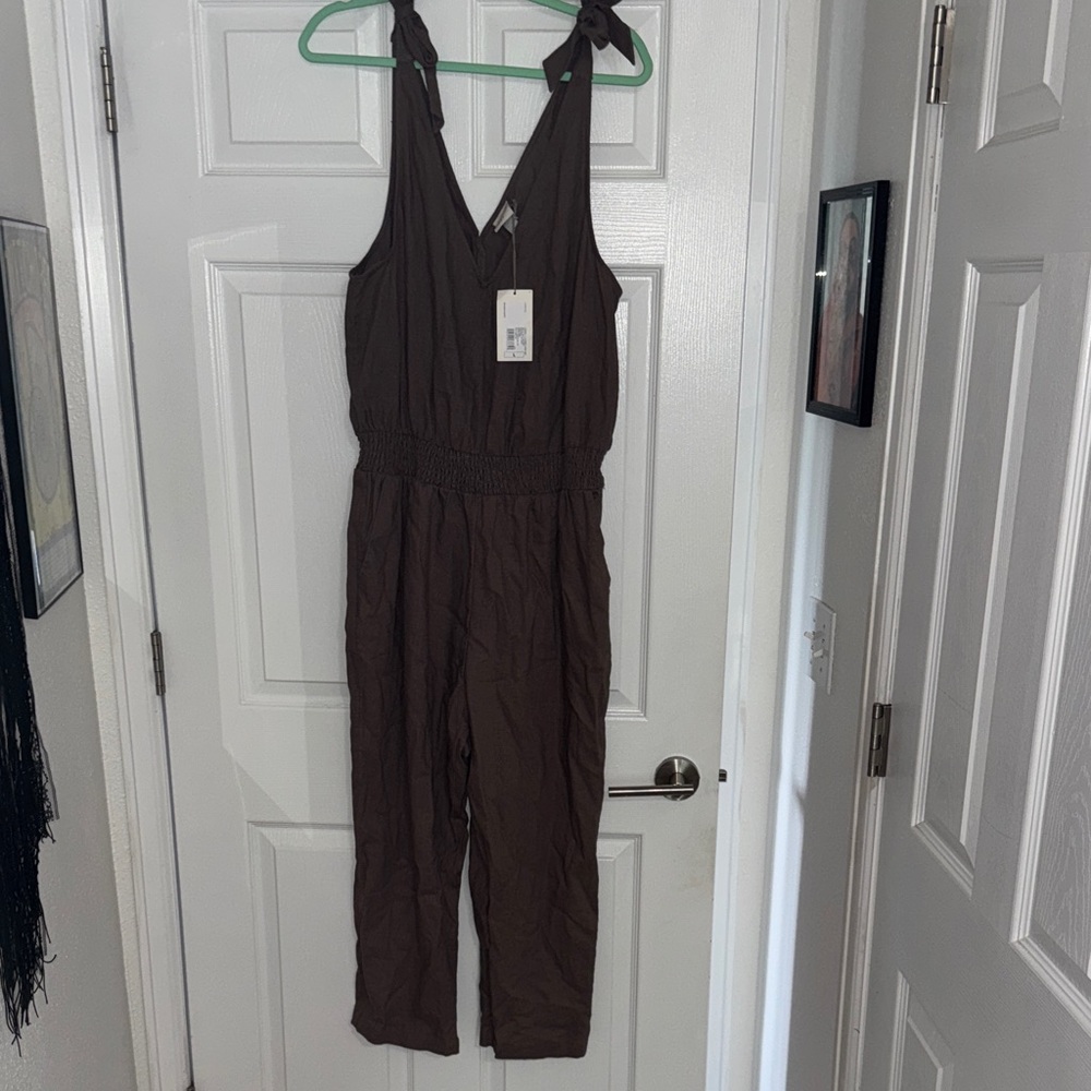Brown Jumpsuit